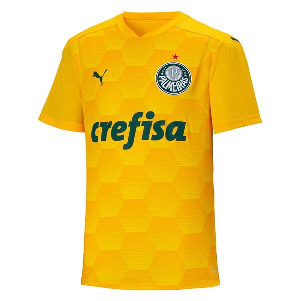 Tailandia Camiseta Palmeiras 1ª Portero 2020 2021 Amarillo